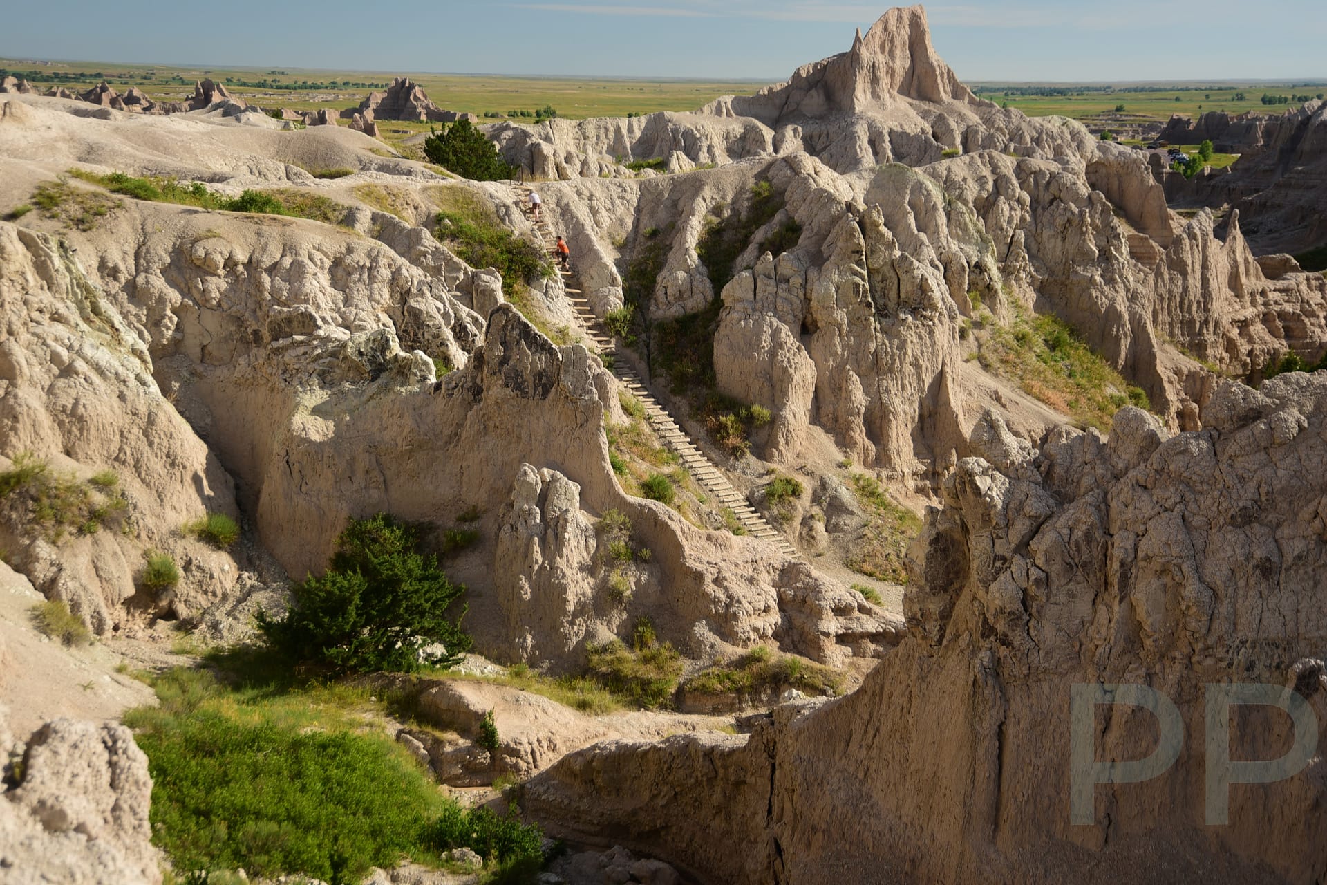 Notch Trail View, Ladder, Badlands National Park