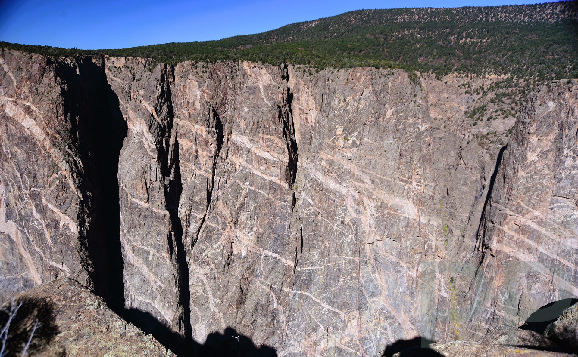 Painted Wall, South Rim, Black Canyon of the Gunnison National Park, Colorado