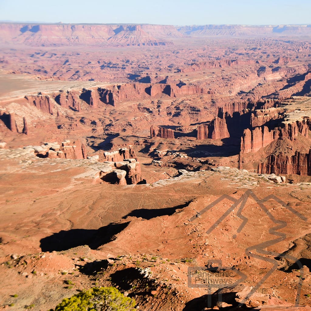 White Rim Overlook, Road, Canyonlands