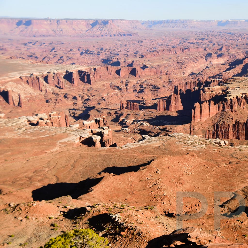 White Rim Overlook, Road, Canyonlands