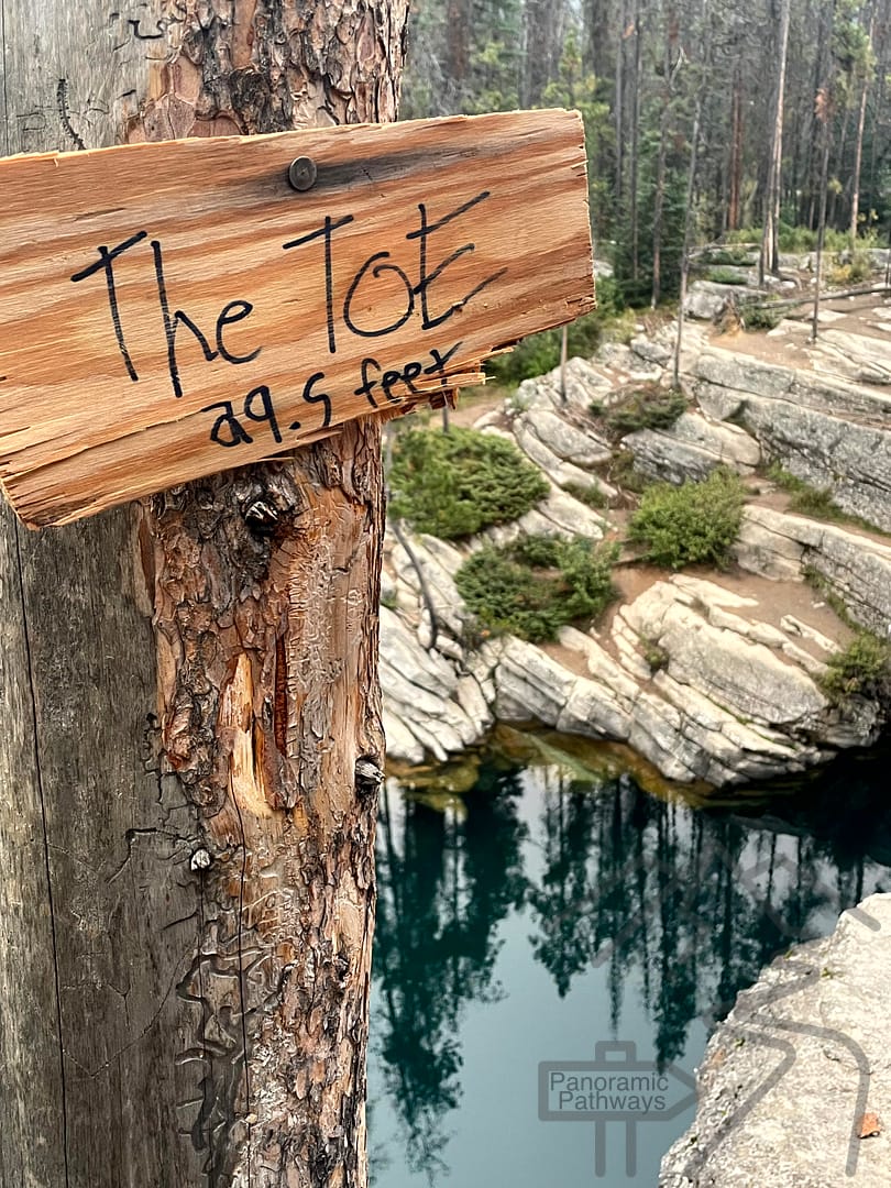 "The Toe" Horseshoe Lake Icefields Parkway Jasper National Park