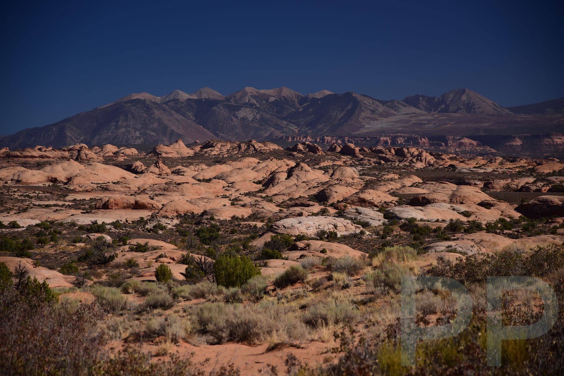 La Sal Mountain Viewpoint, Arches National Park, Utah