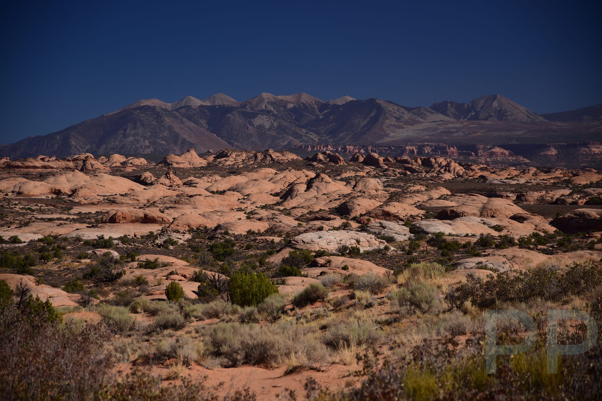 La Sal Mountain Viewpoint, Arches National Park, Utah