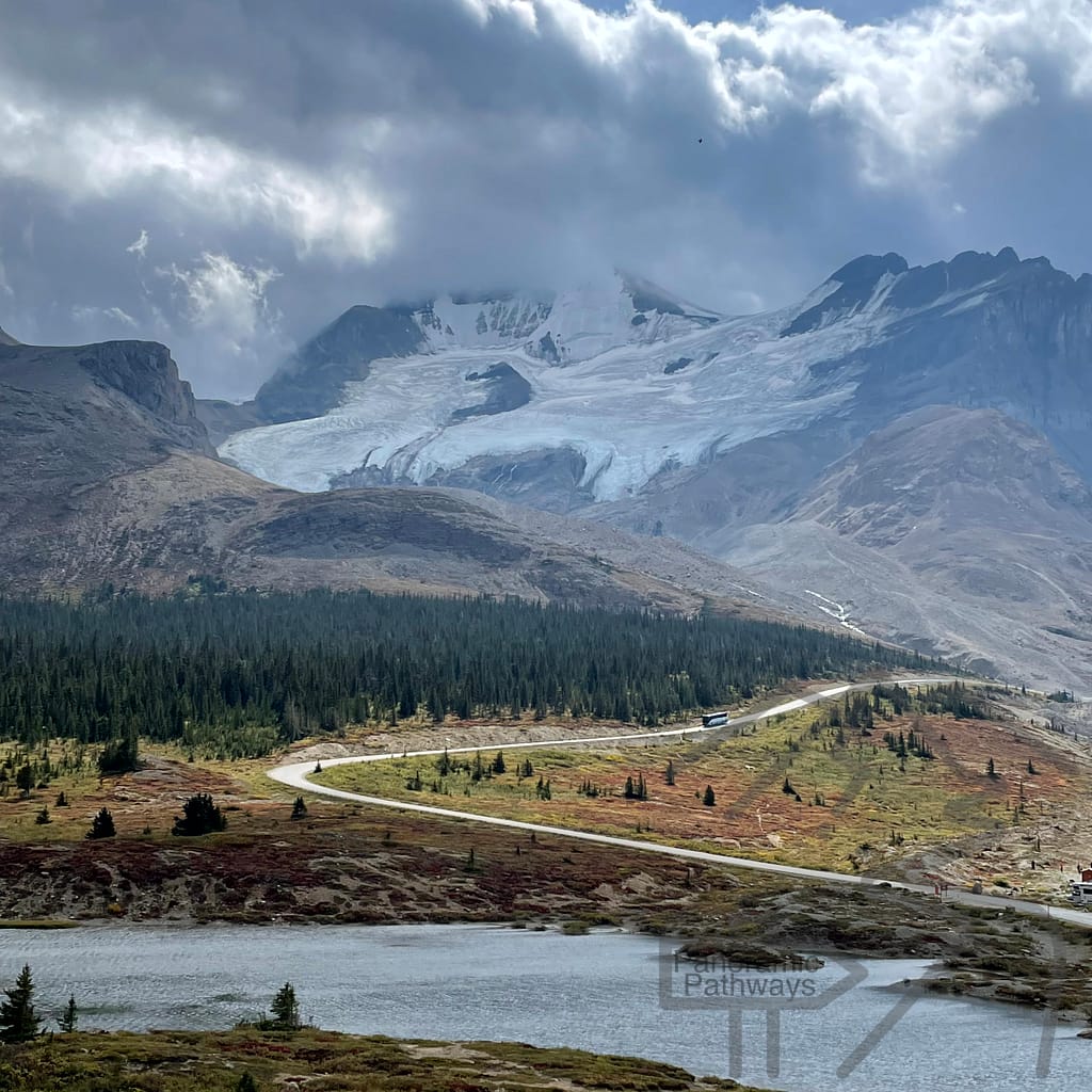 Stutfield Glacier, Icefields Parkway, Jasper National Park, Alberta, CA         