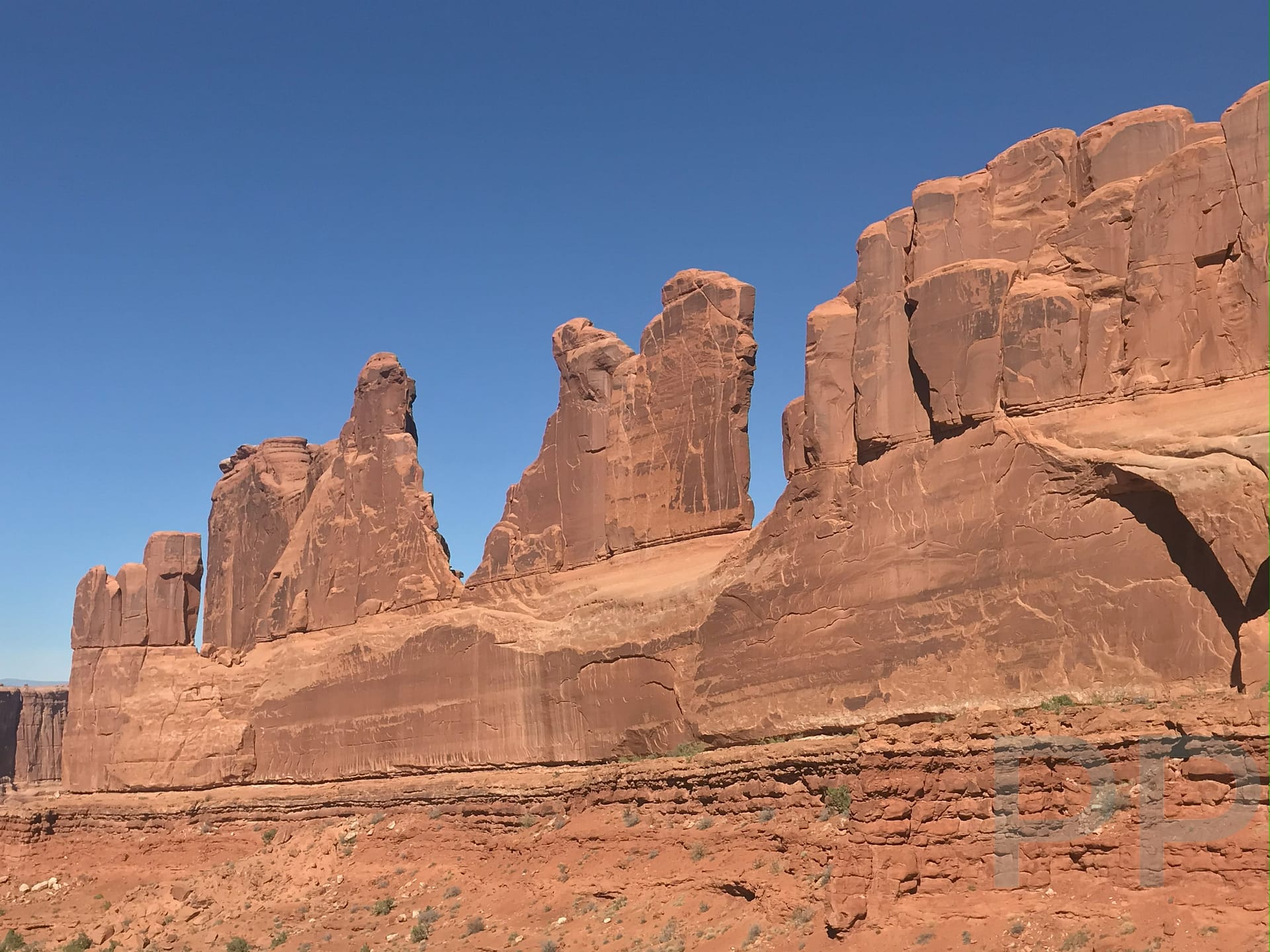 Park Avenue, Arches National Park, Utah, USA