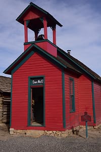 One room schoolhouse at the Museum of the Mountain West, Montrose CO