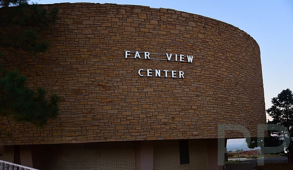 Far View Visitor Center building at Mesa Verde National Park.