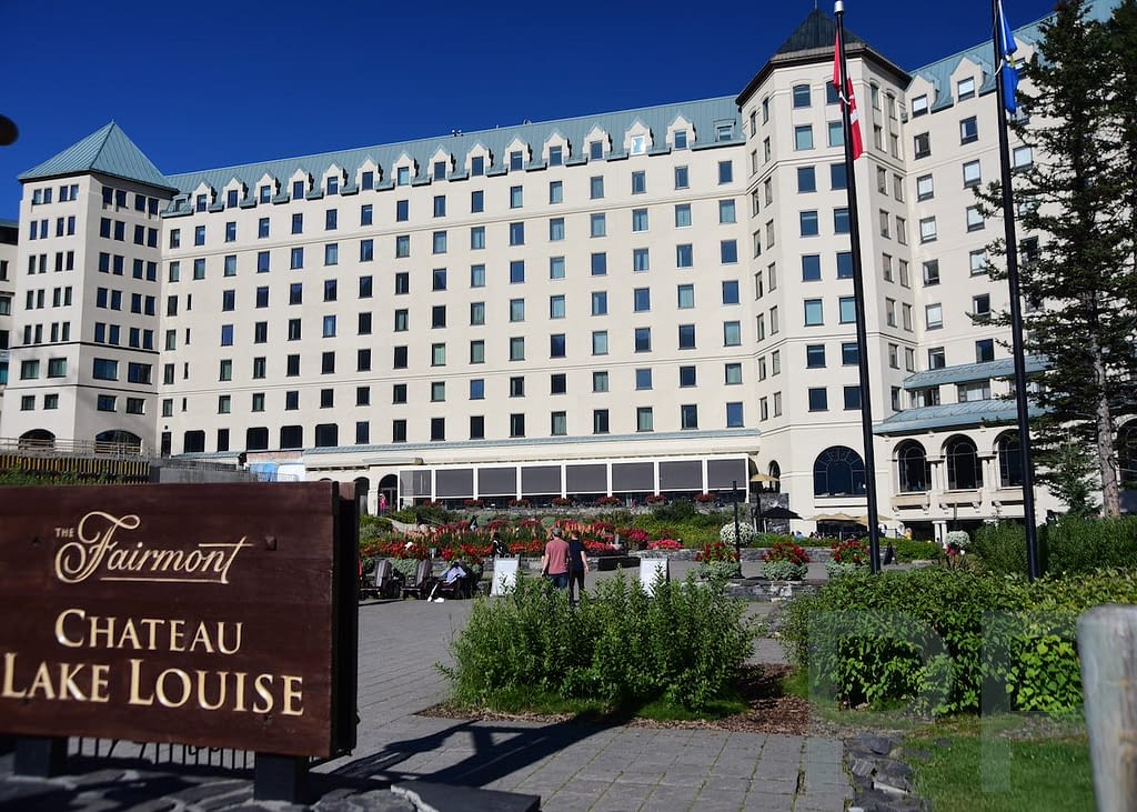 The Fairmont Chateau Lake Louise in Banff National Park