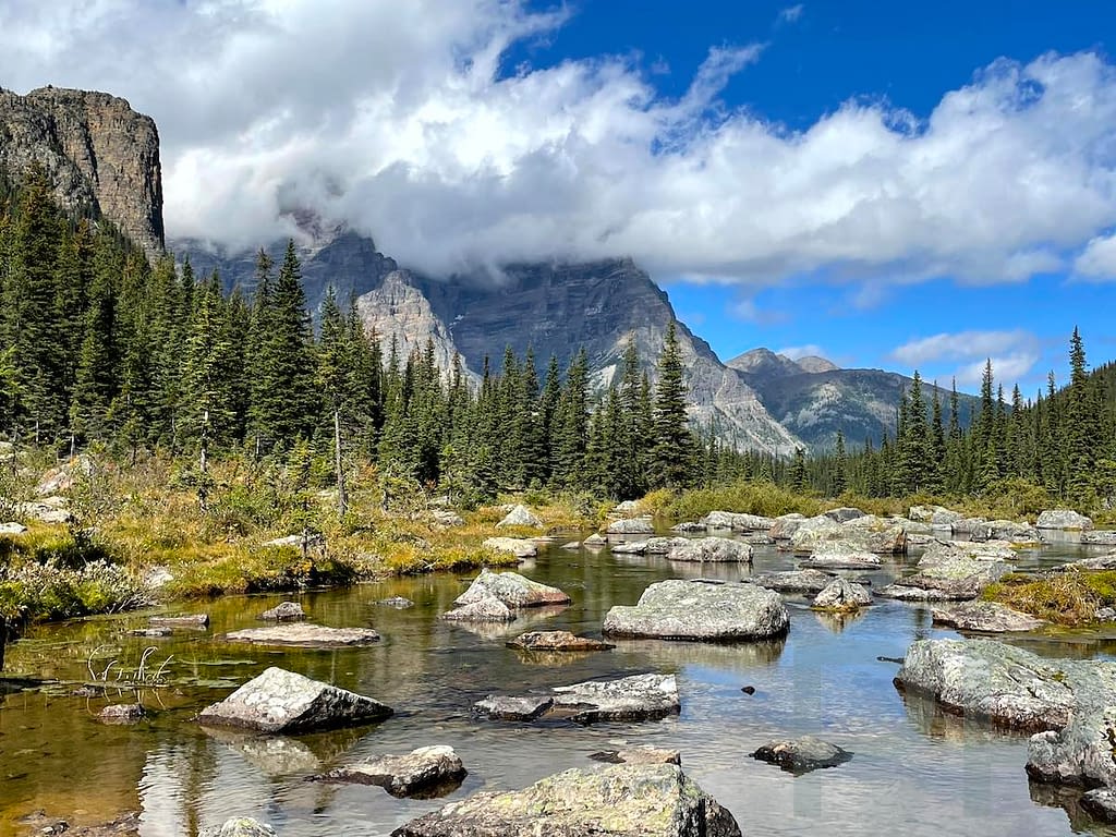 Consolation Lakes view in Banff National Park