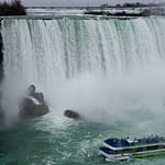 View of American Falls at Niagara Falls State Park, New York