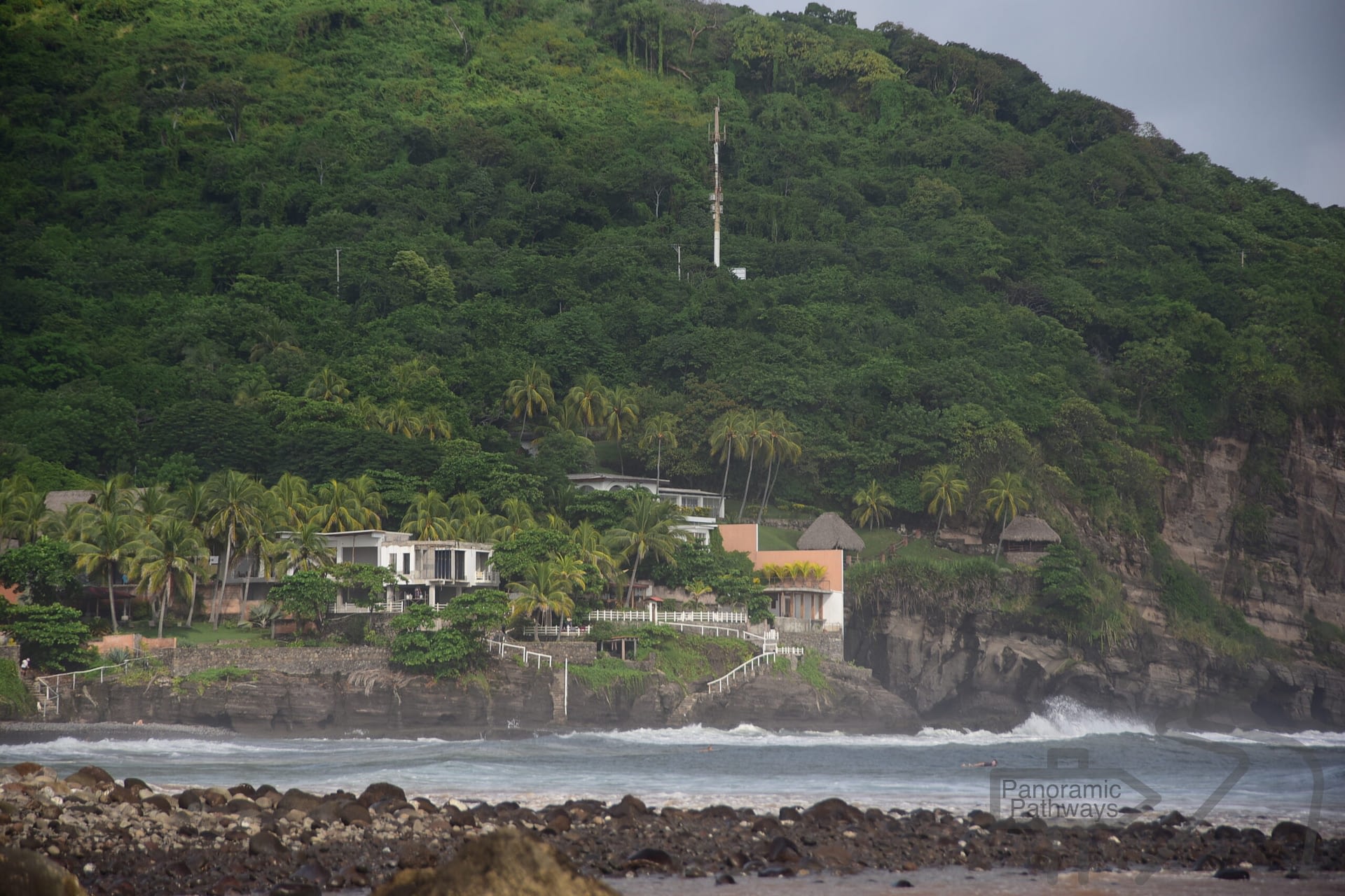 Mouth of River at El Zonte