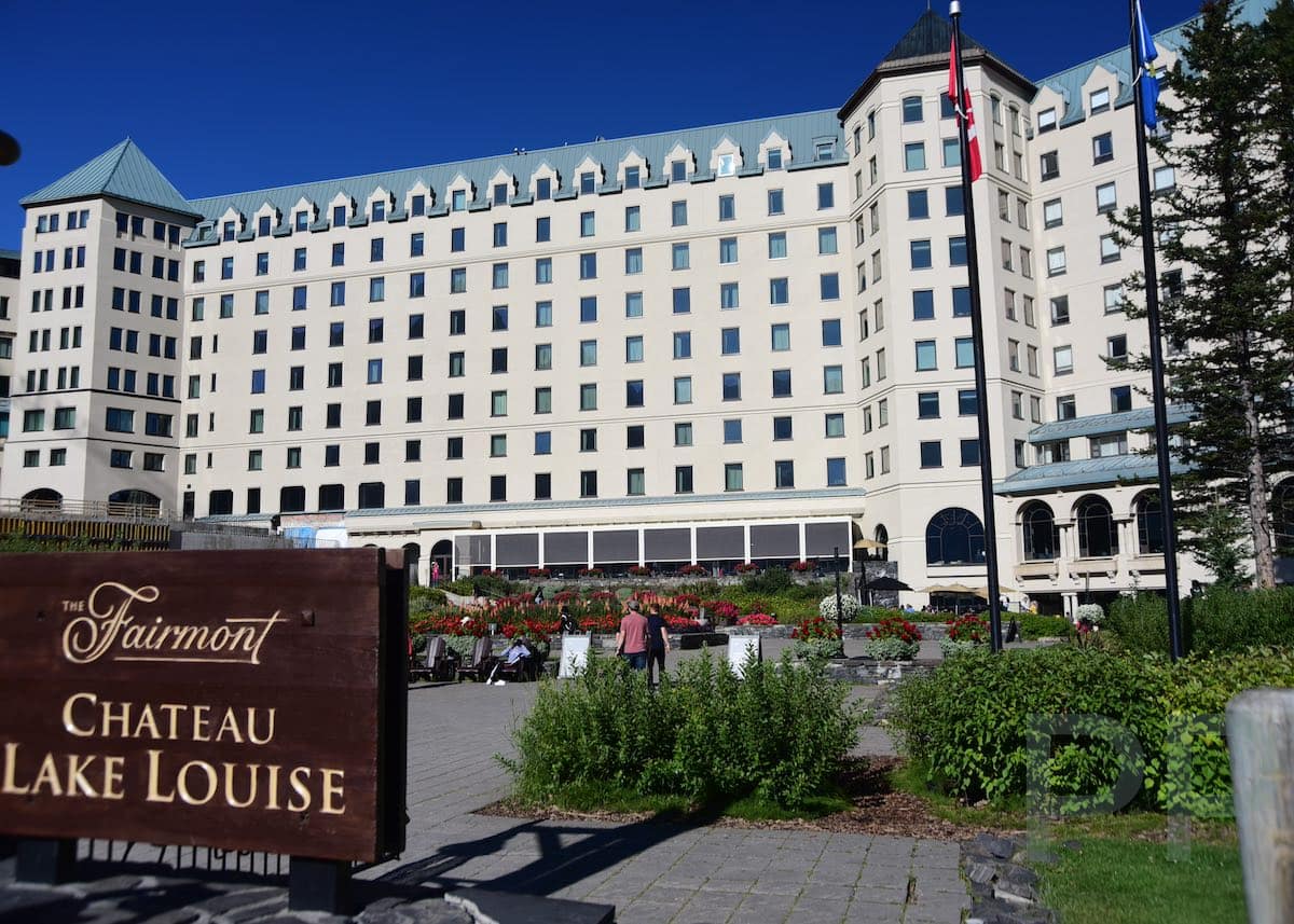 The Fairmont Chateau Lake Louise in Banff National Park
