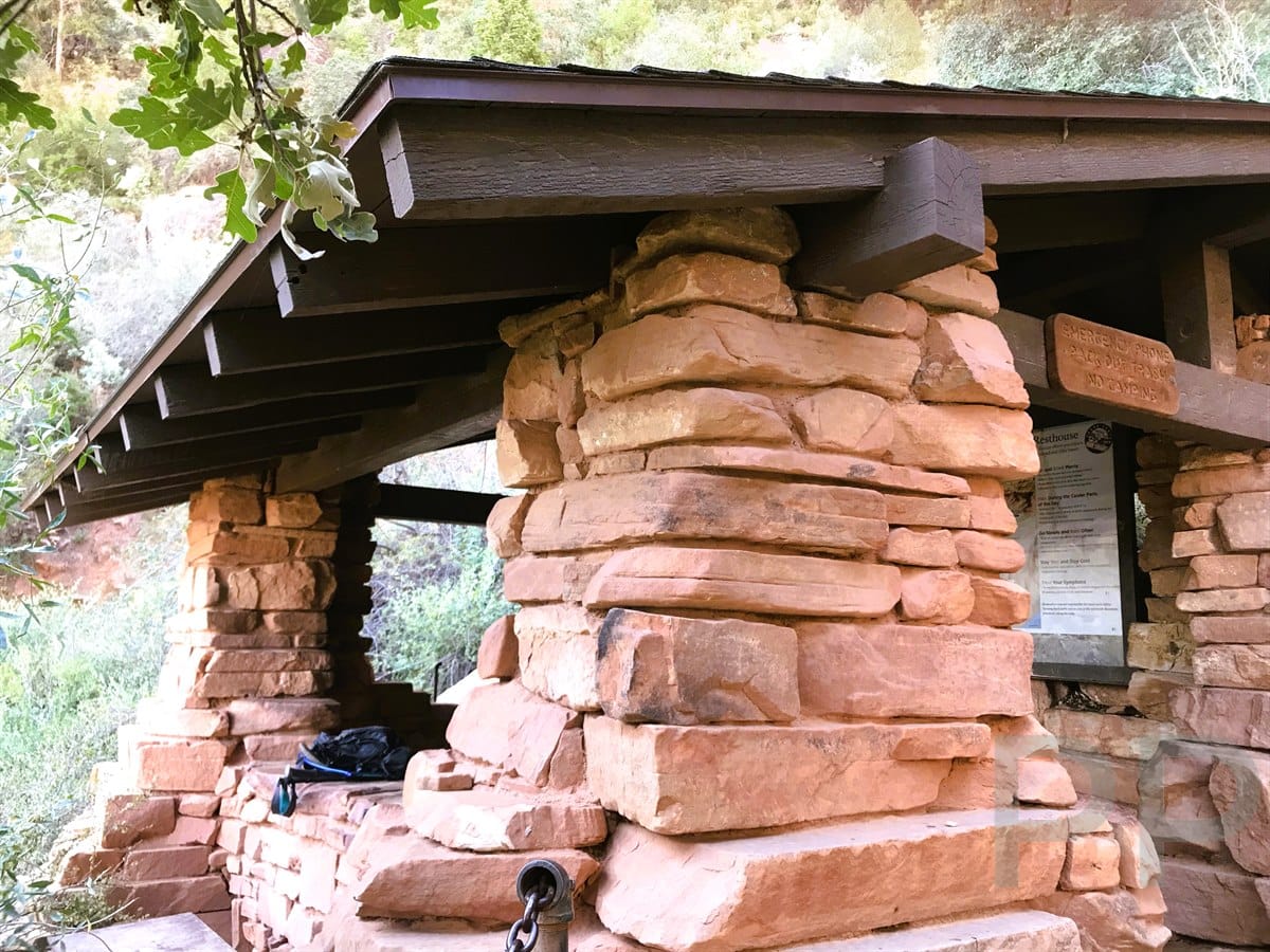 Mile and a Half Resthouse, Bright Angel Trail, Grand Canyon