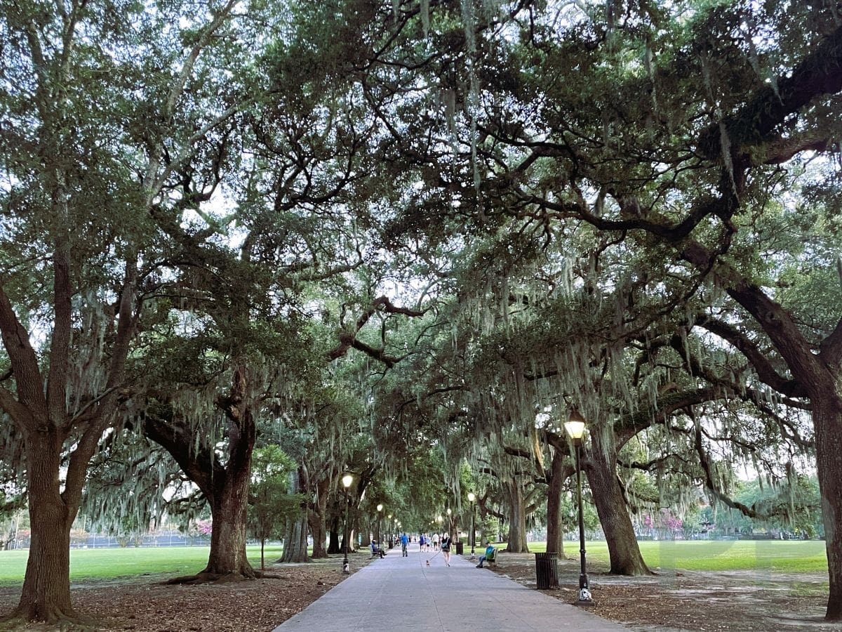 Forsyth Park in Savannah's Historic District, Walking Tour