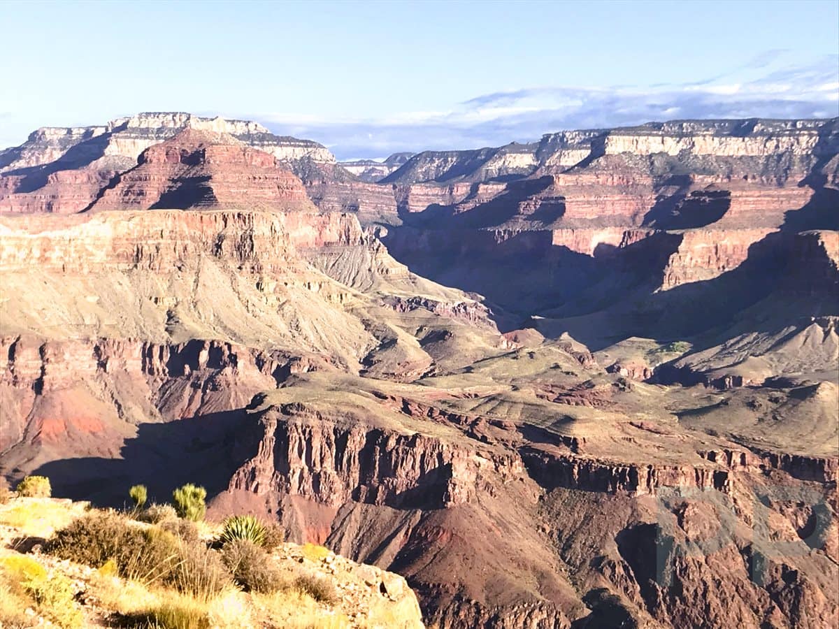 View, Skeleton Point, South Kaibab Trail, South Rim, Grand Canyon, Arizona
