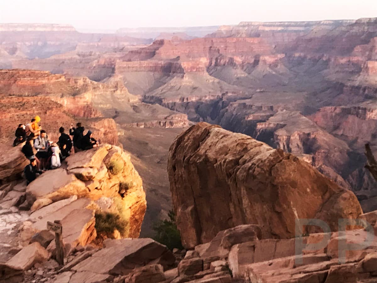 Ooh Ah Point, Photo Spot on the South Kaibab Trail, Sunrise, Grand Canyon