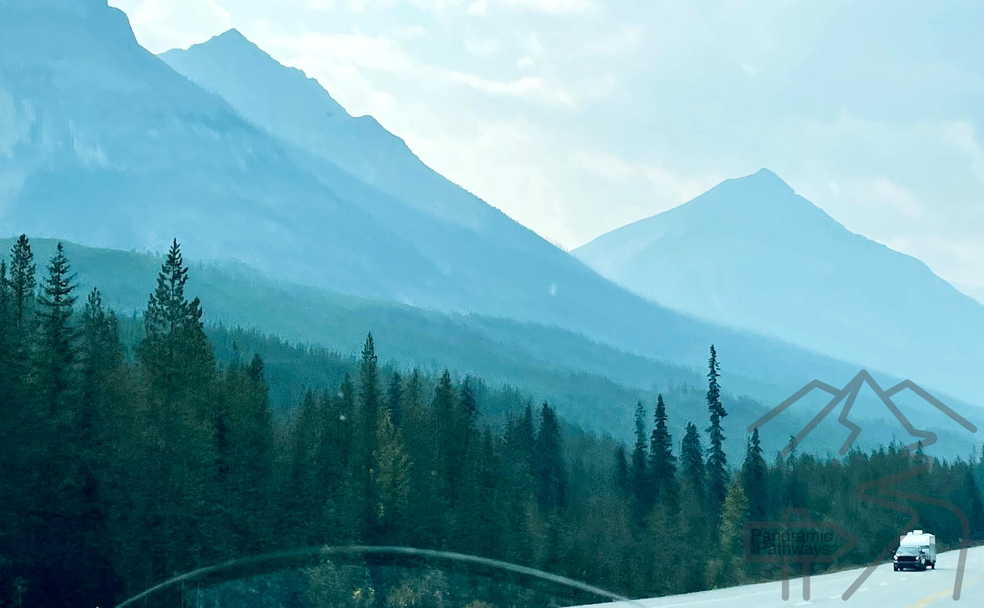 Kootenay National Park along the Windermere Highway