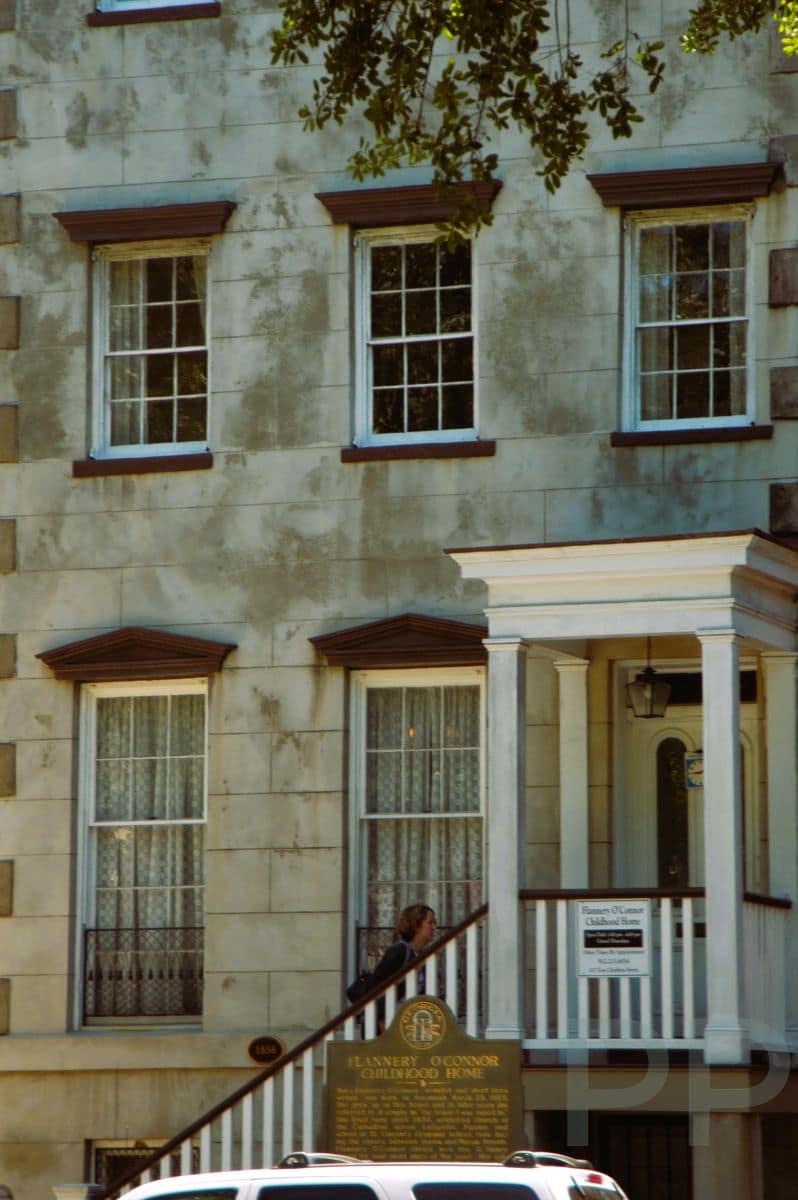 Flannery O'Connor Childhood Home, Lafayette Square, Savannah Historic District Walking Tour