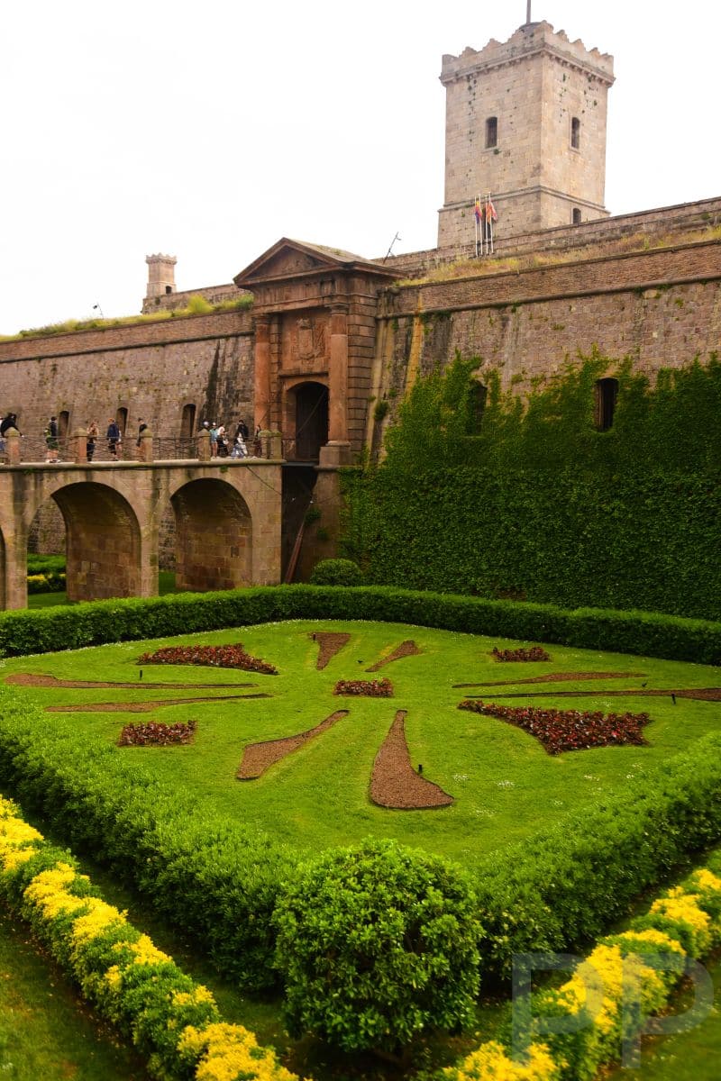 The historic walls of Montju&iuml;c Castle overlook Barcelona from one of the city&rsquo;s highest vantage points.
