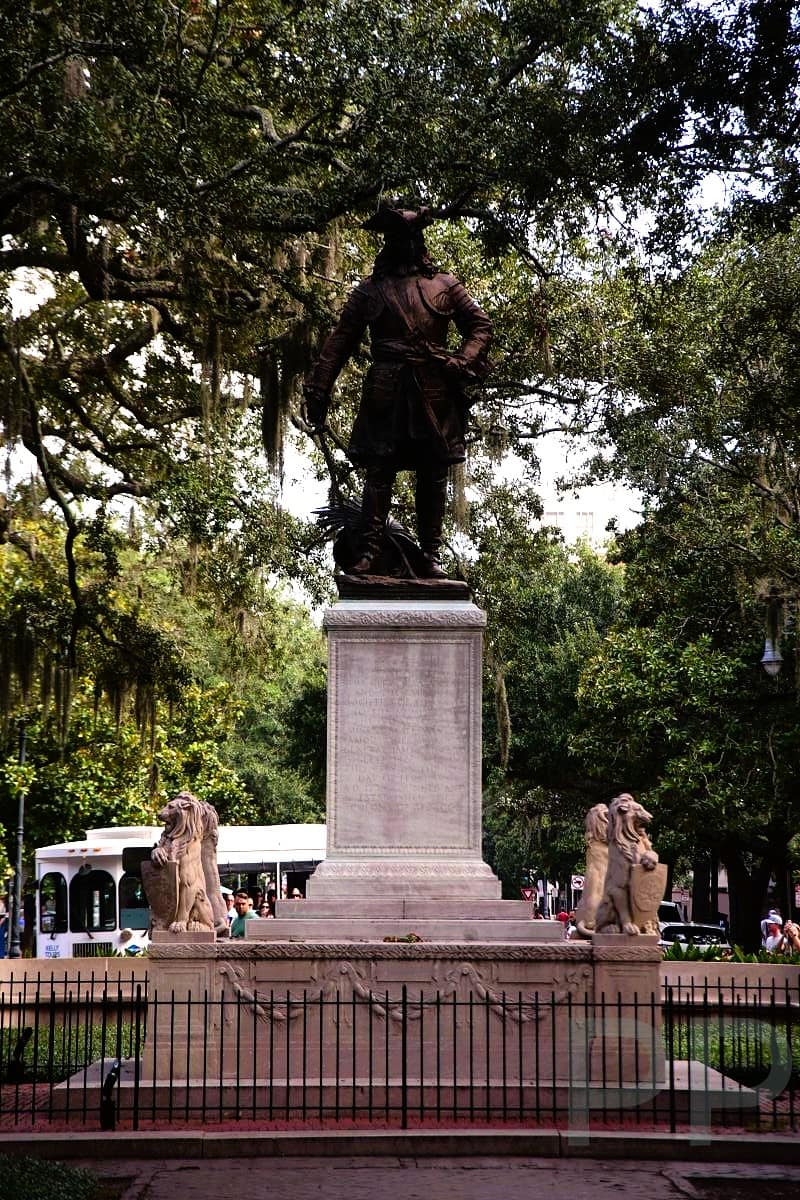 Statue of Oglethorpe, Chippewa Square, Historic District, Savannah