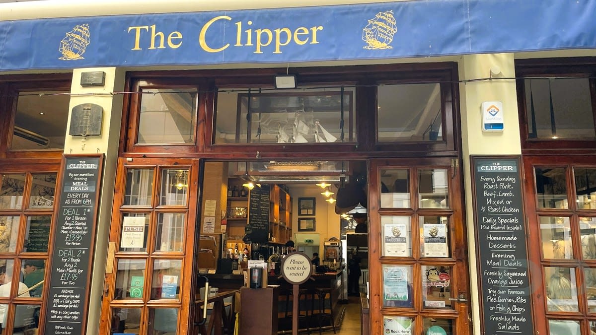 British favorites at The Clipper resturant
